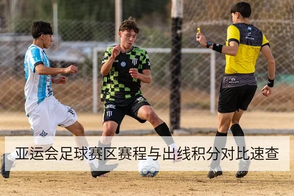亚运会足球赛区赛程与出线积分对比速查